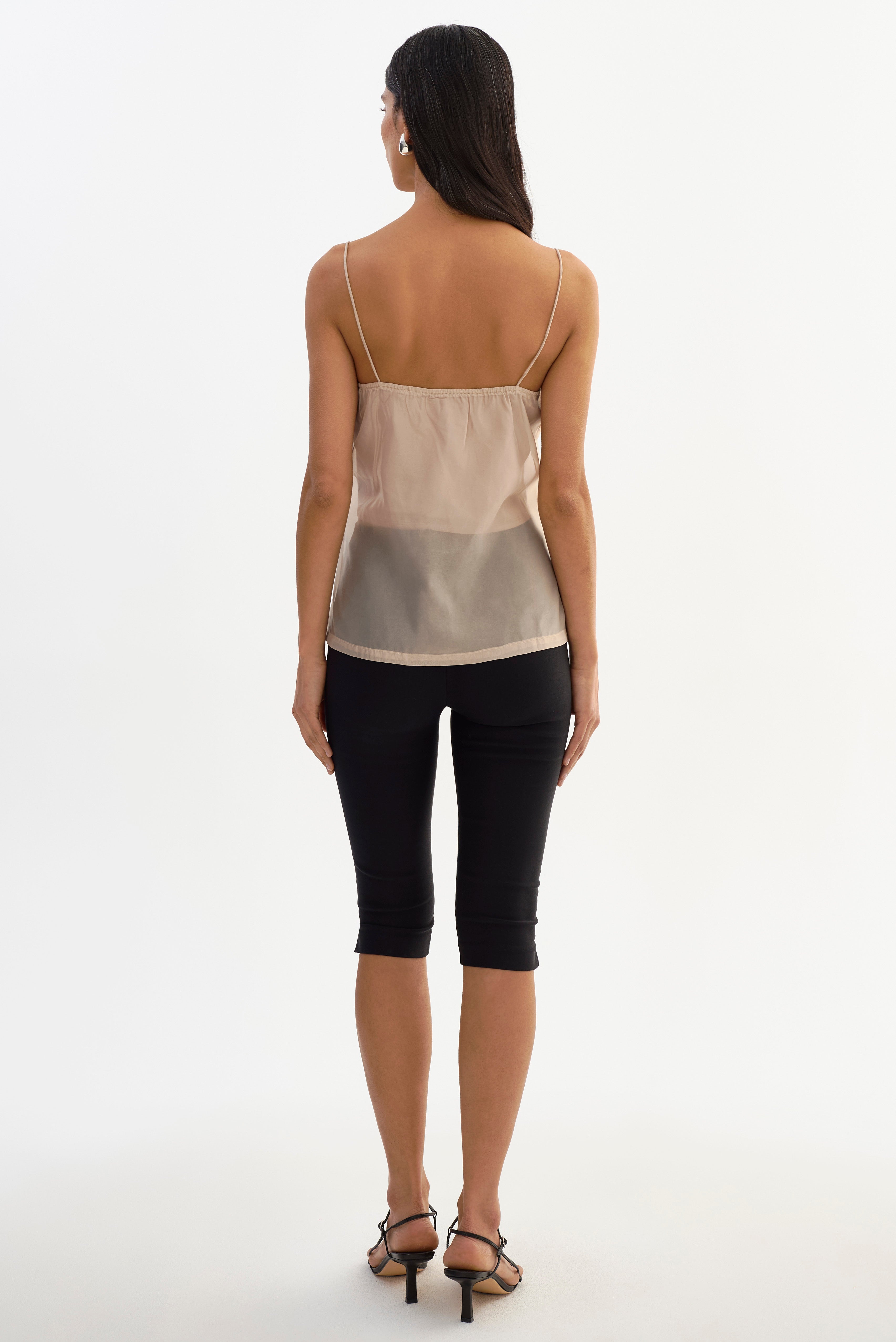 DELPHINE | Haut semi-transparent