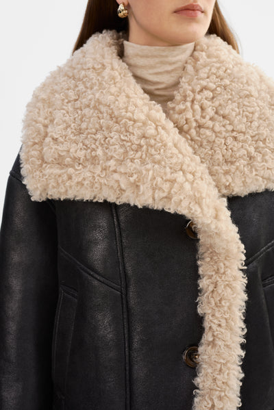 DEMI | Faux Shearling Coat