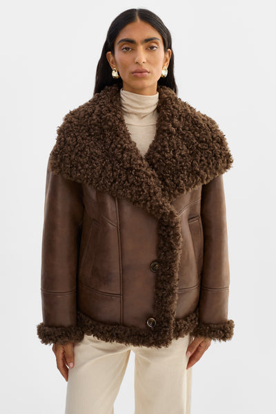 DEMI | Faux Shearling Coat