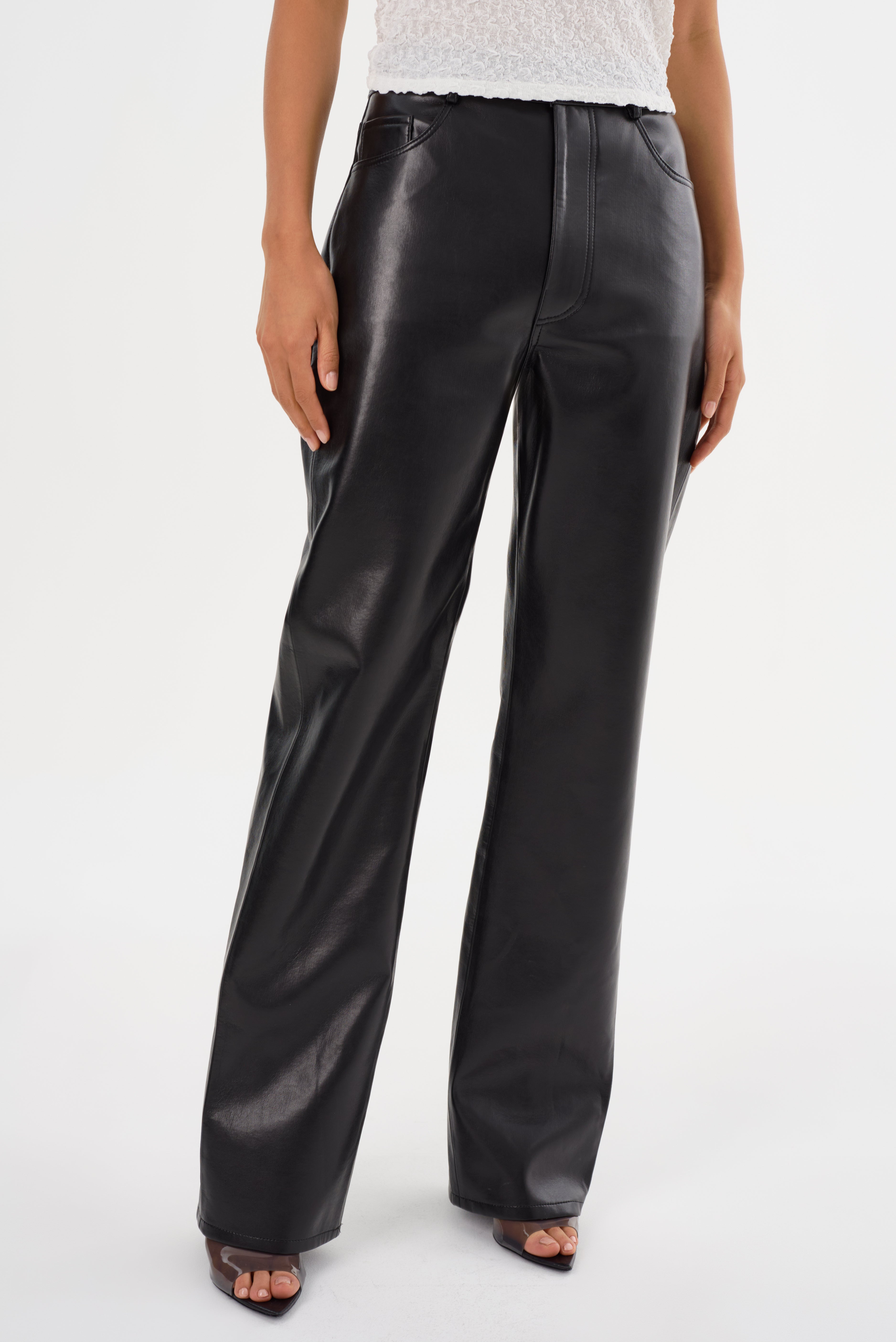 DEMORA | Pantalon en Cuir Recyclé
