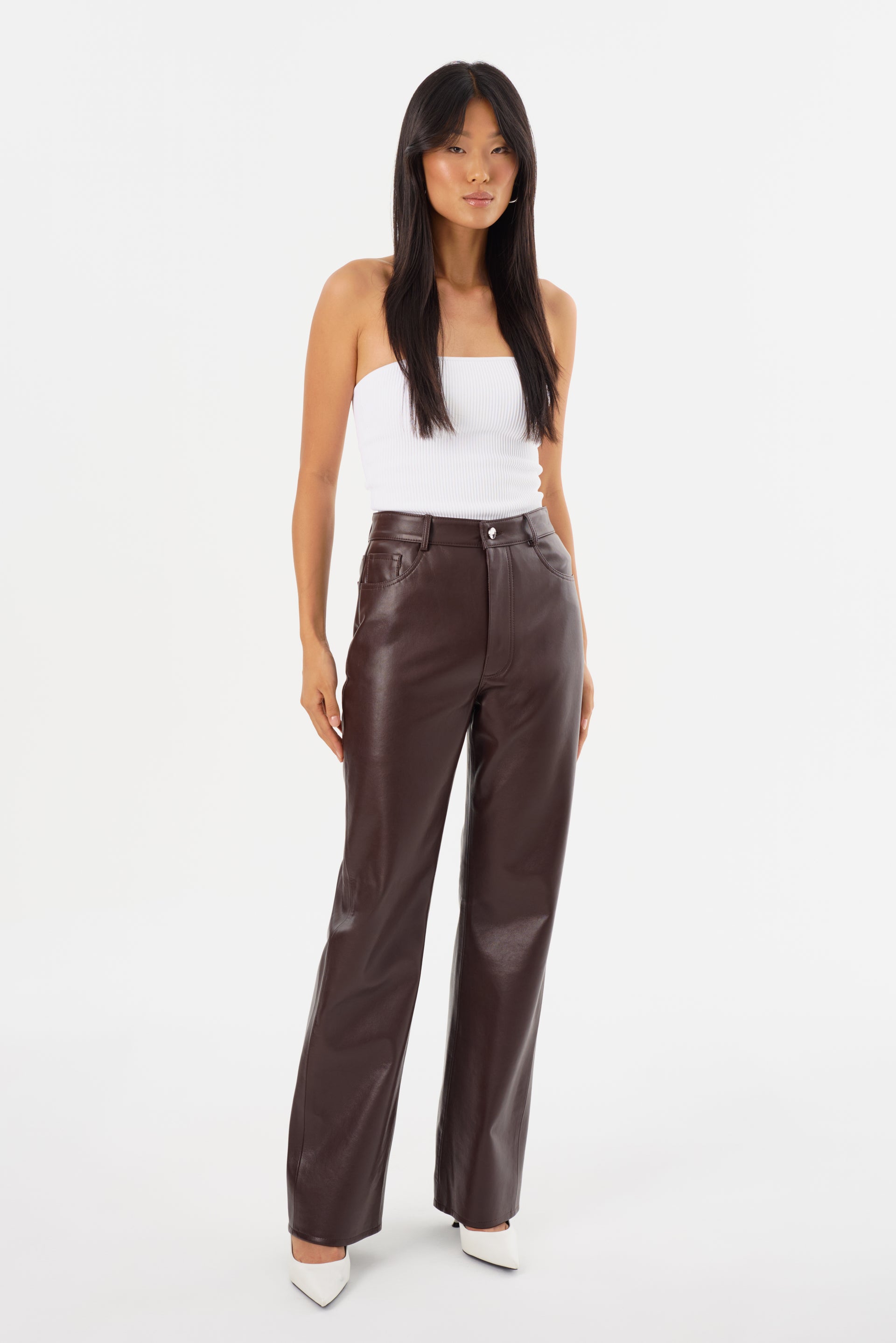 DEMORA Recycled Leather Pants
