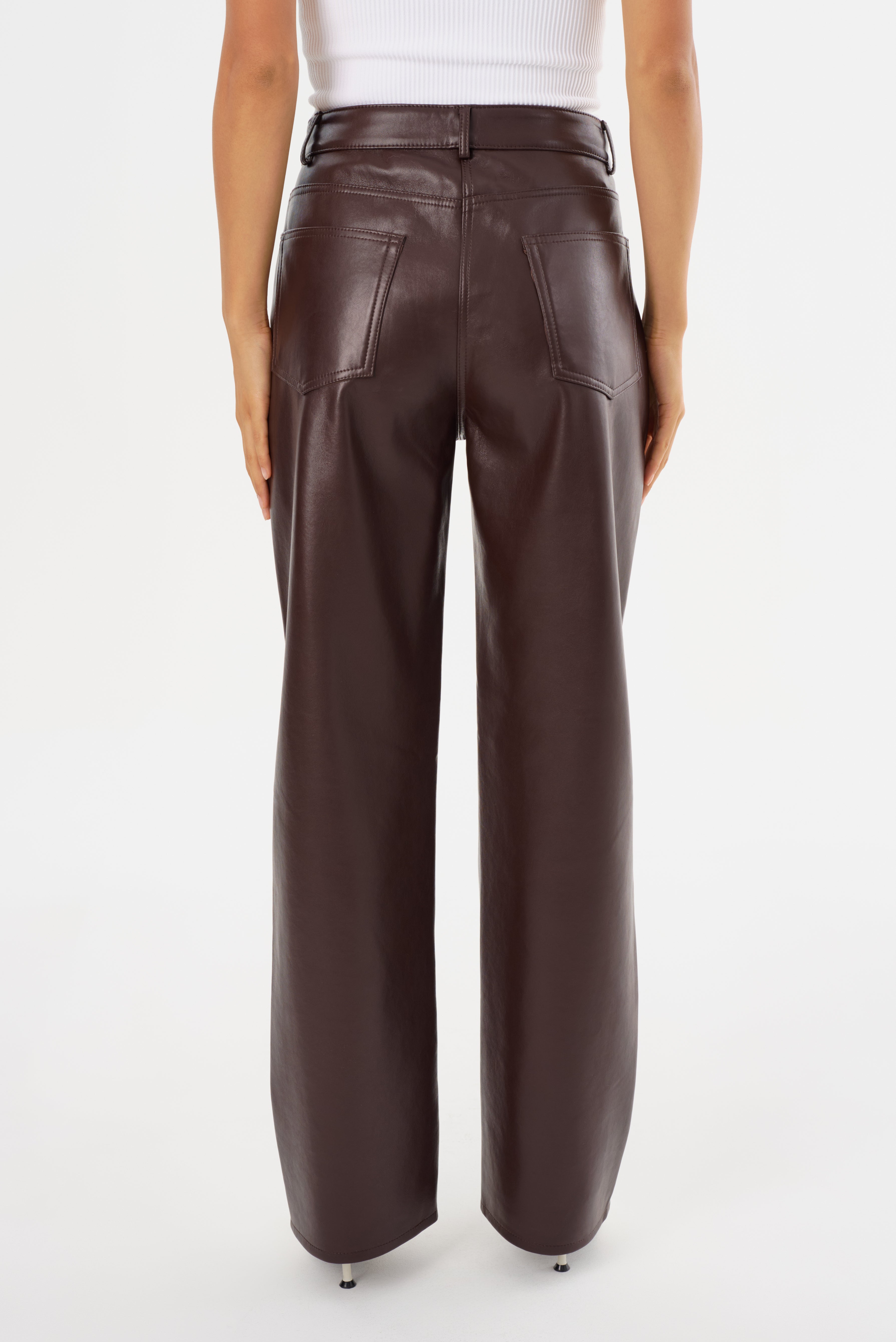 DEMORA | Pantalon en Cuir Recyclé