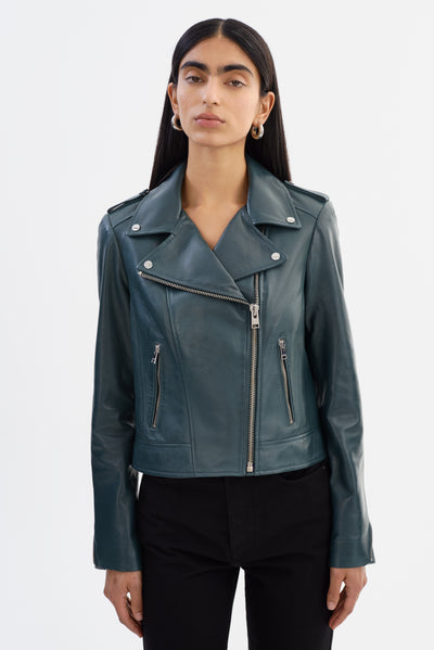 DONNA | Iconic Leather Biker Jacket