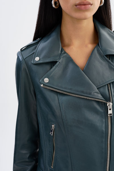 DONNA | Iconic Leather Biker Jacket