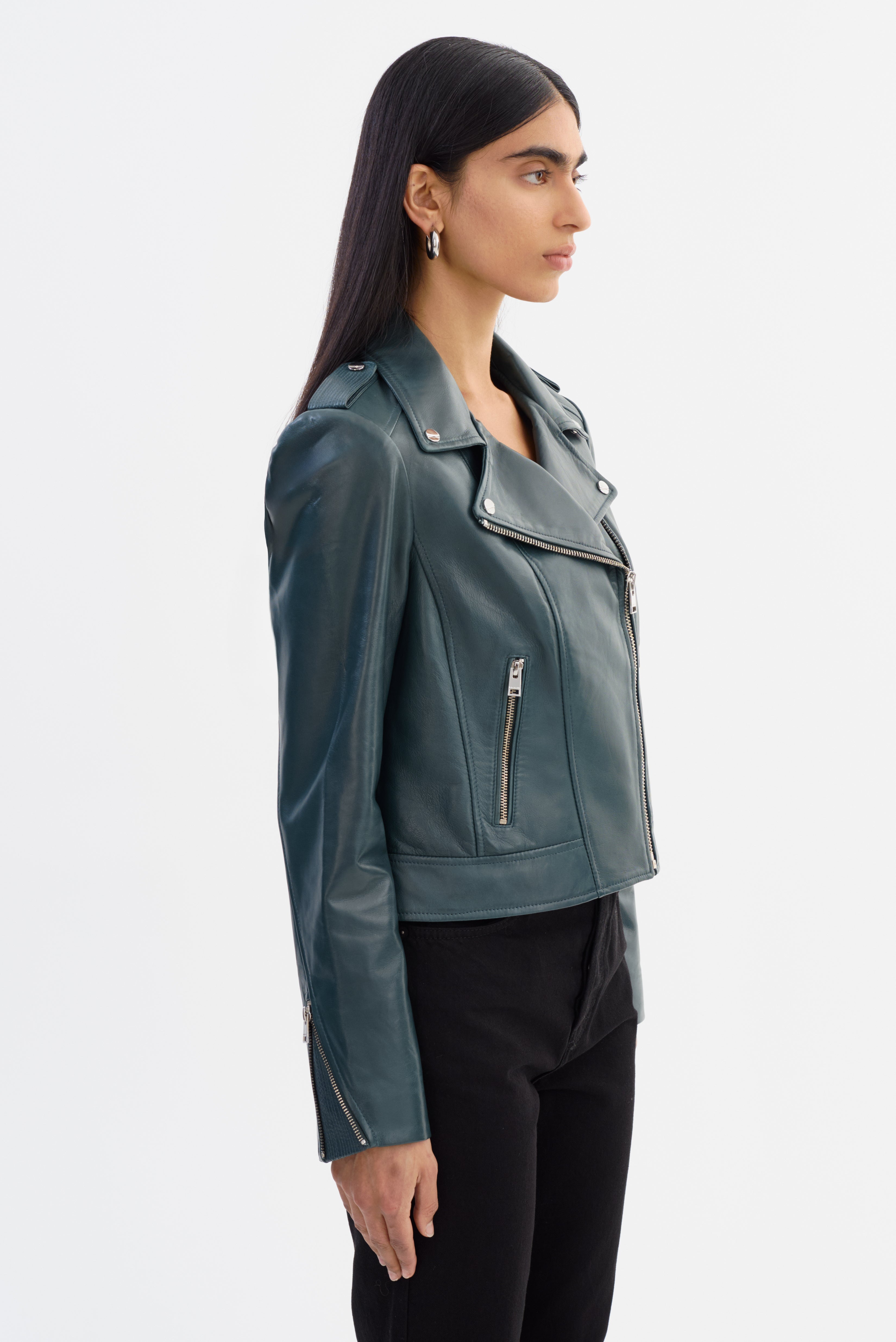 DONNA | Iconic Leather Biker Jacket