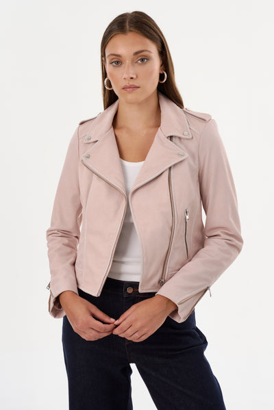 DONNA | Iconic Leather Biker Jacket