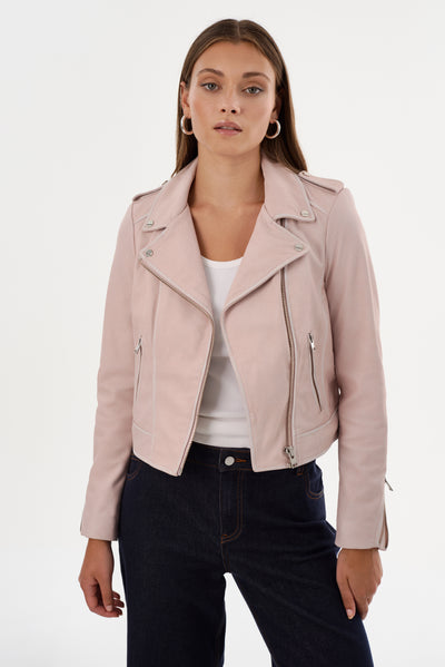 DONNA | Iconic Leather Biker Jacket