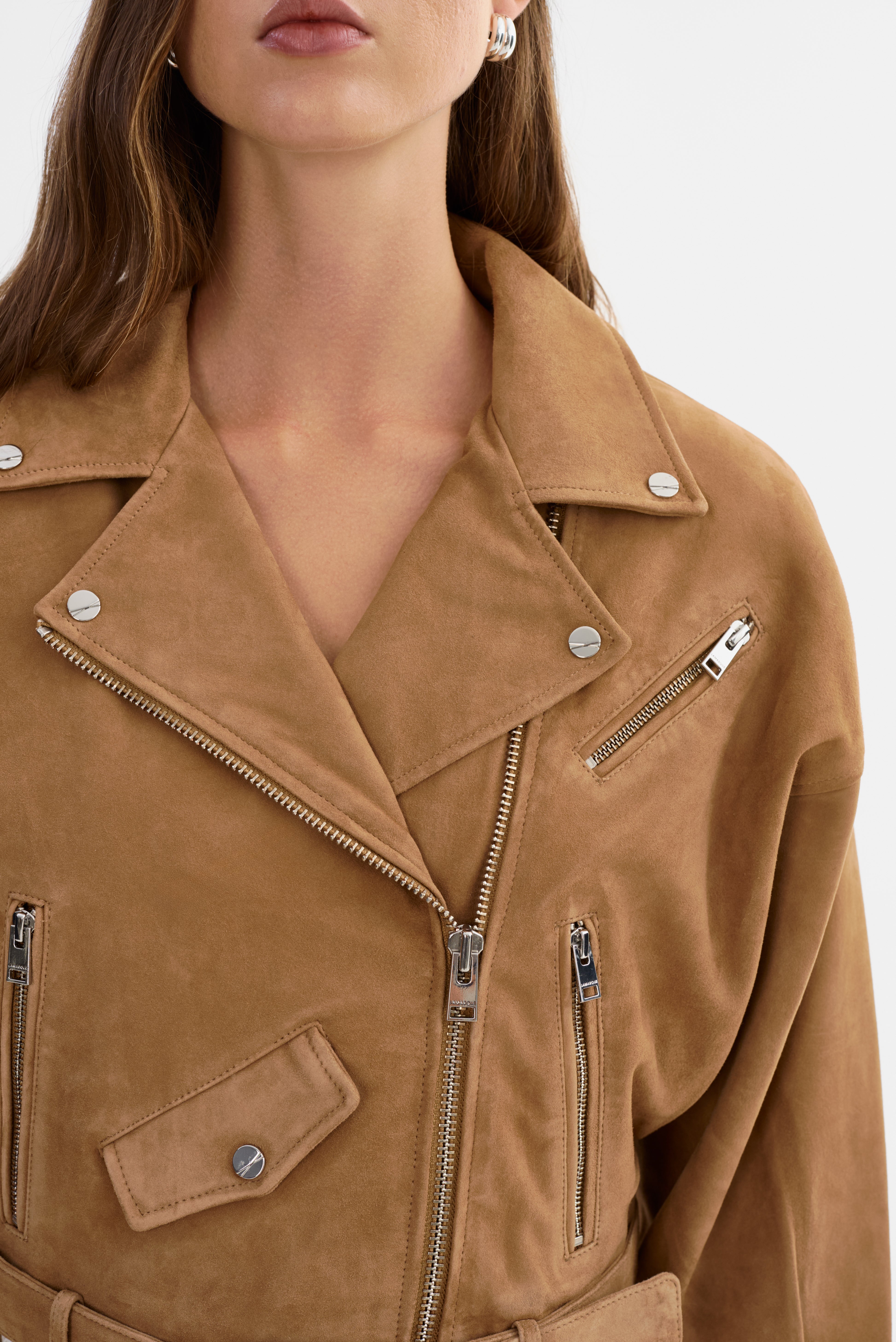 DYLAN | 80's Suede Biker Jacket