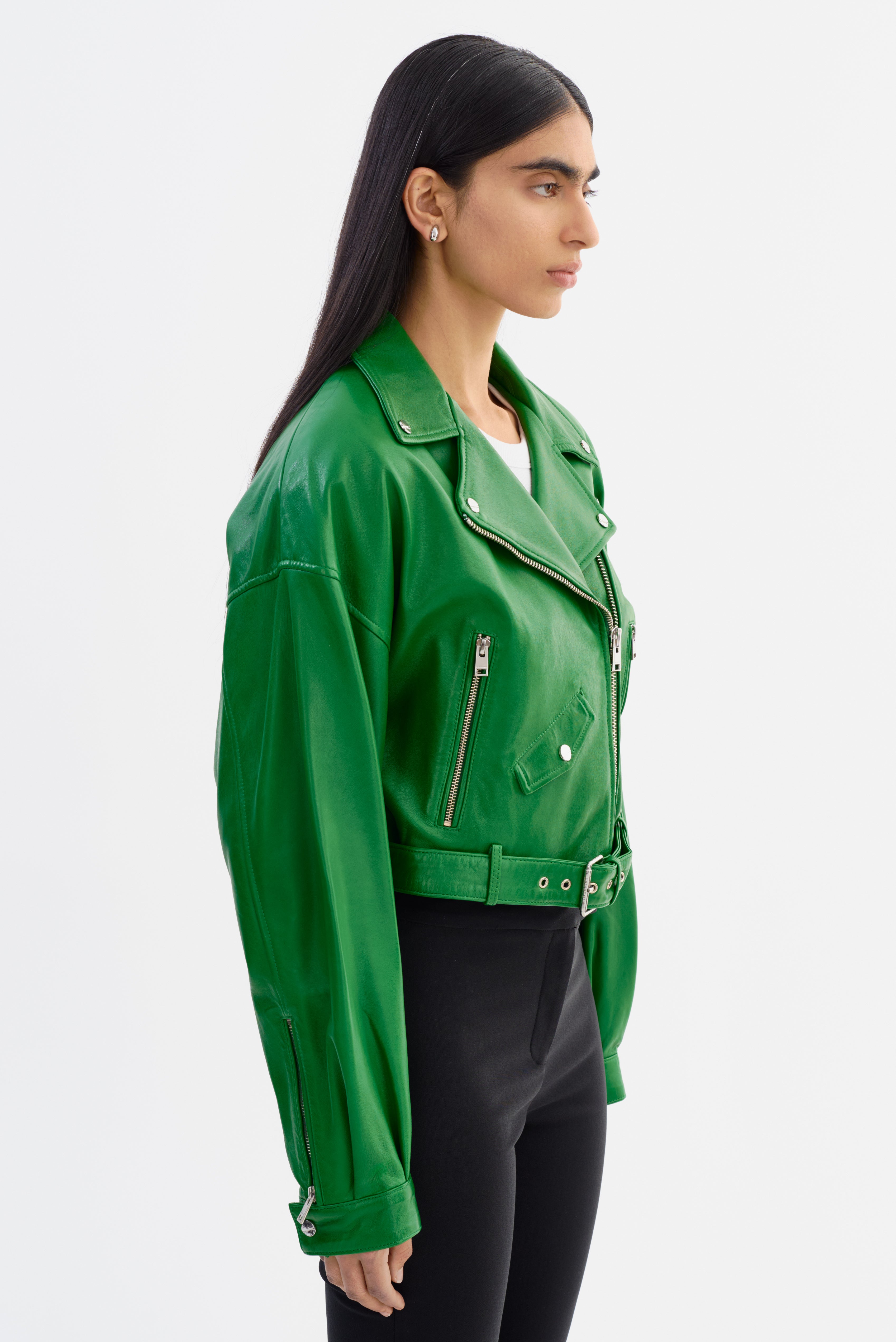 DYLAN | 80's Leather Biker Jacket