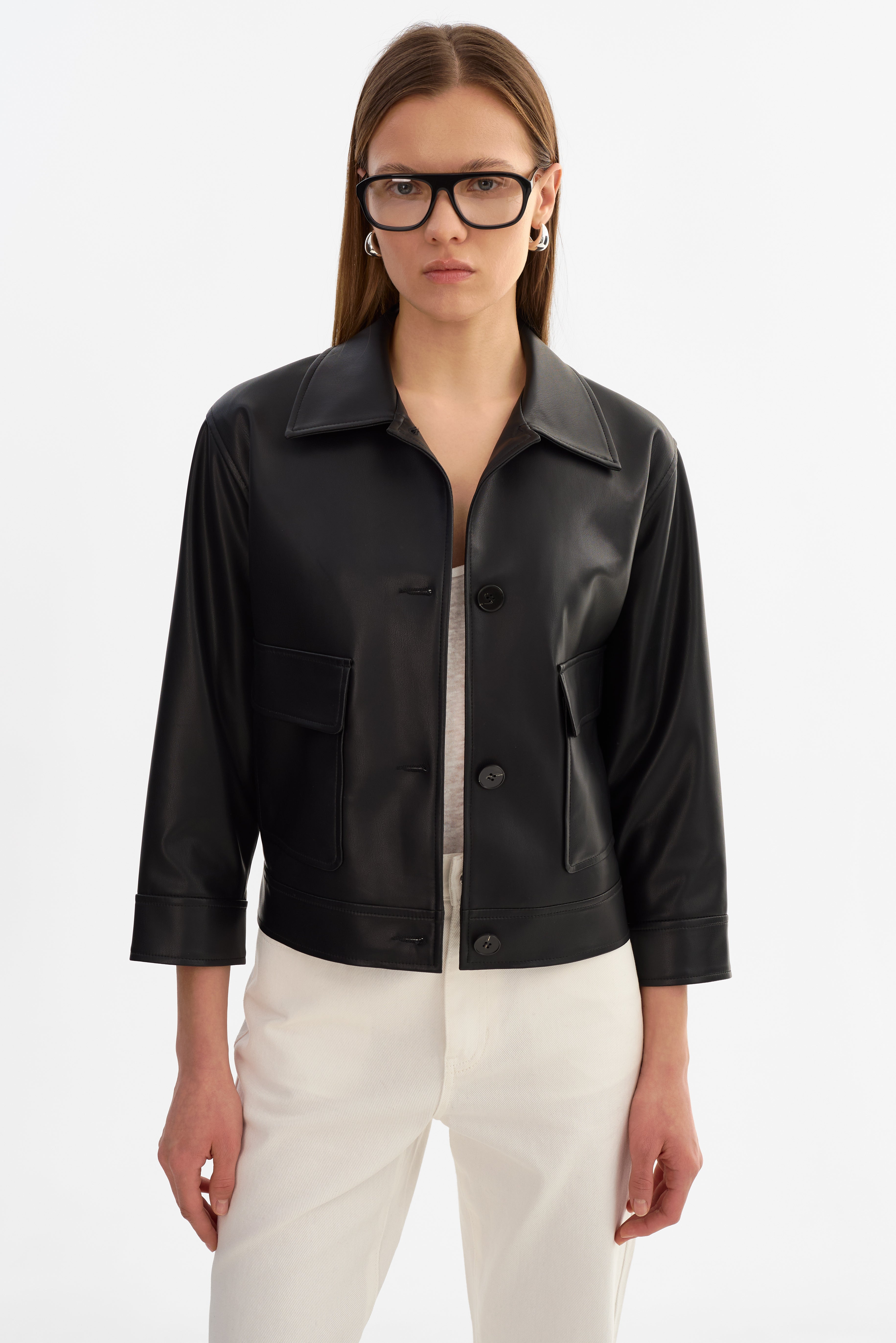ELARA | Veste en similicuir