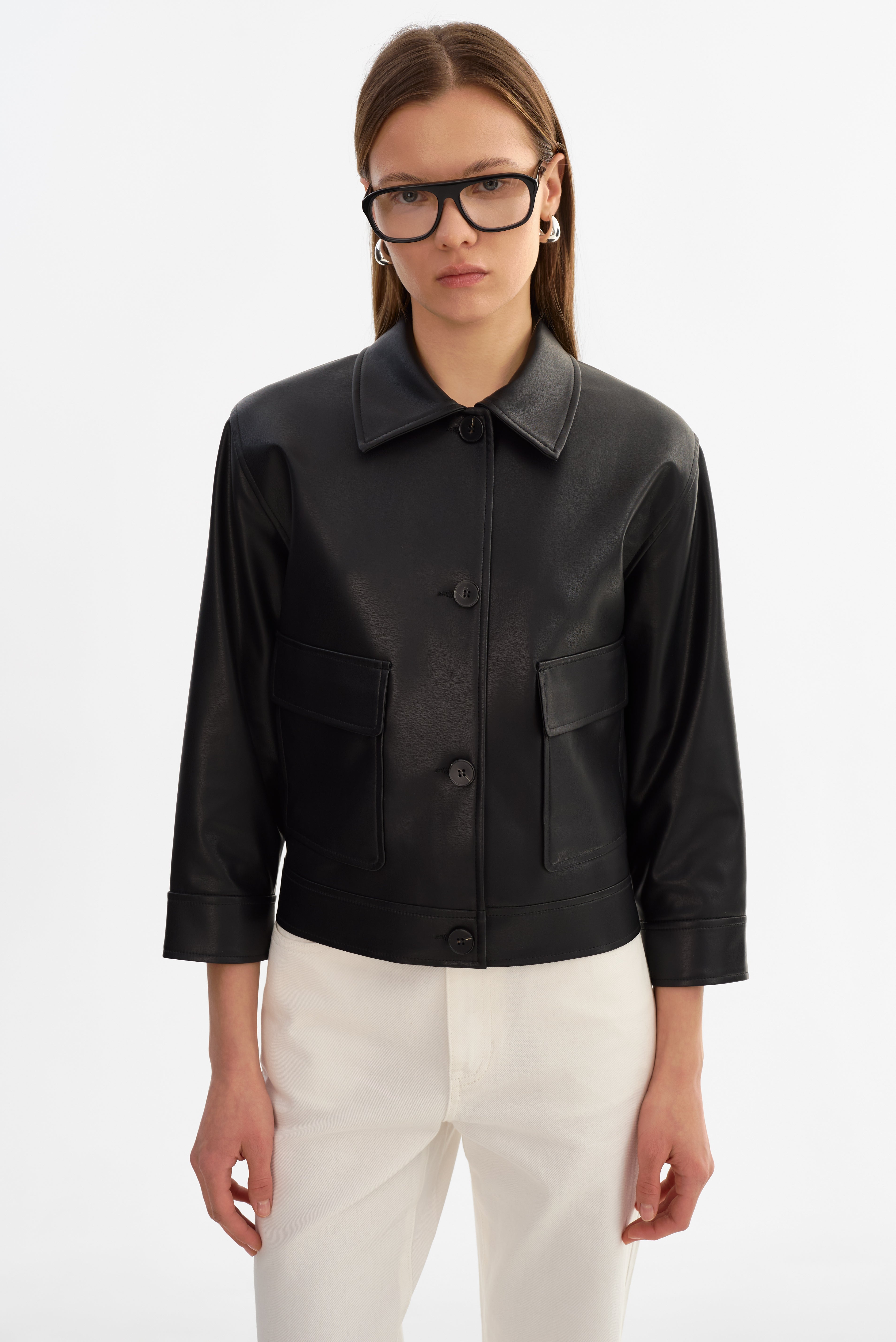 ELARA | Veste en similicuir