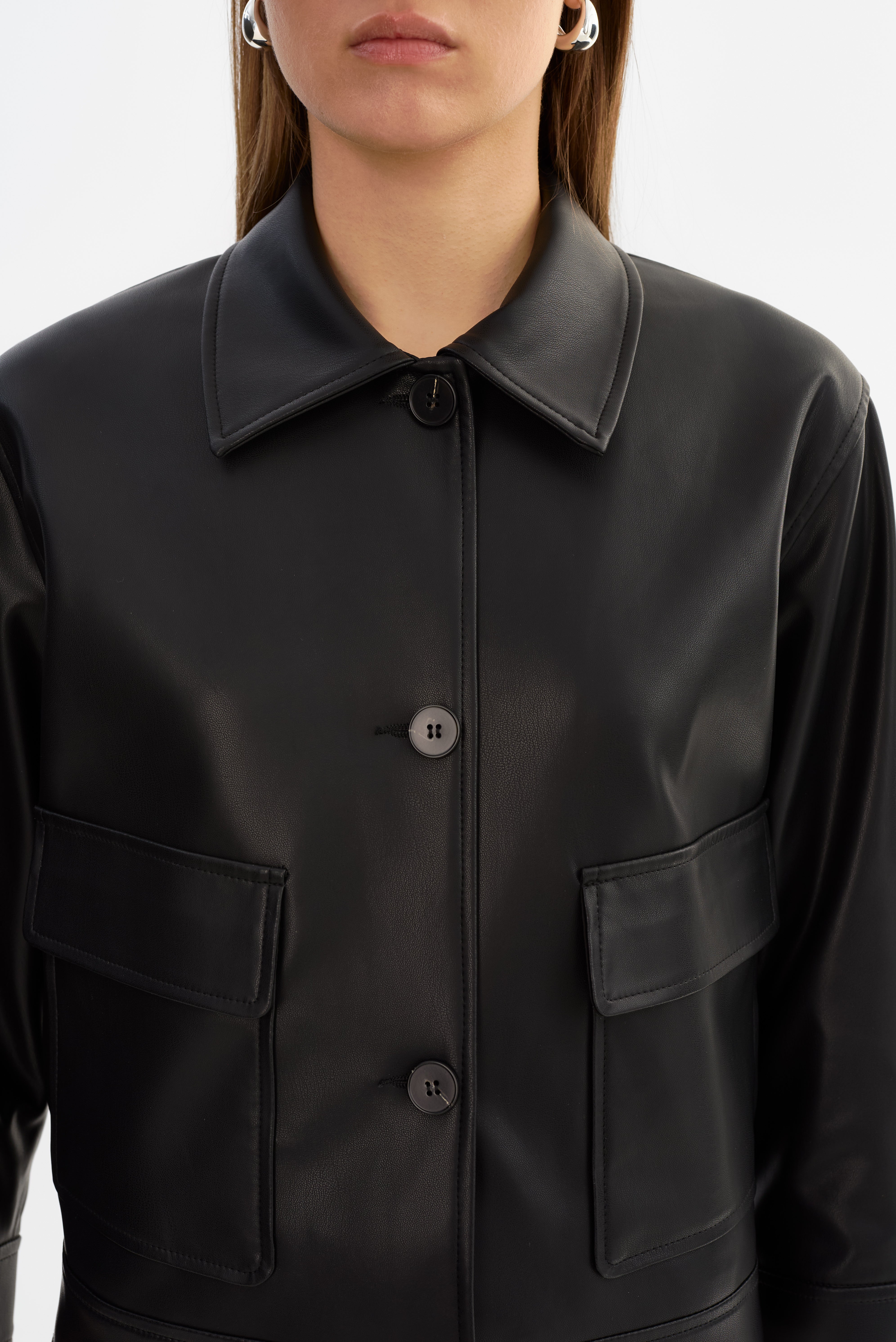 ELARA | Veste en similicuir
