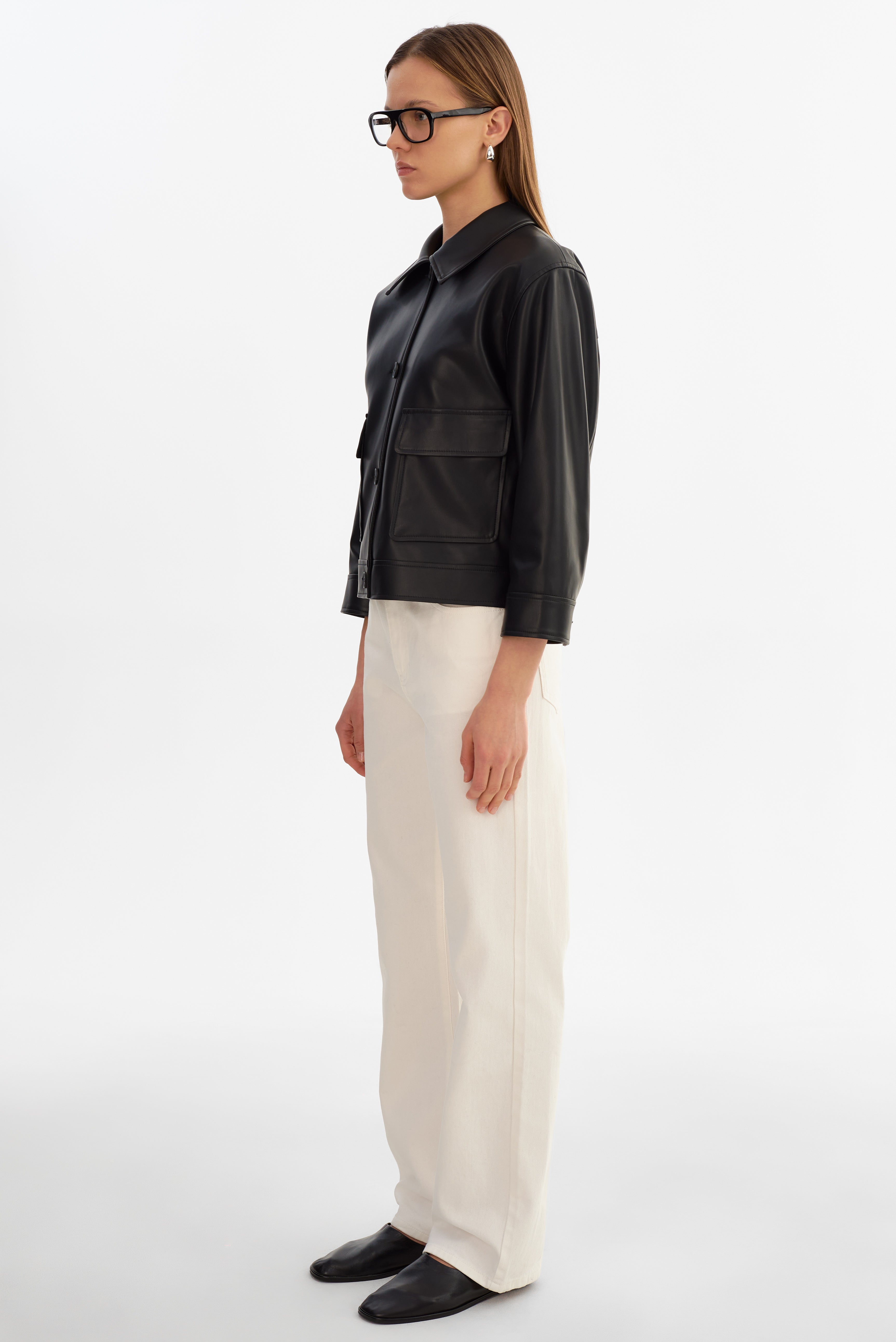ELARA | Veste en similicuir