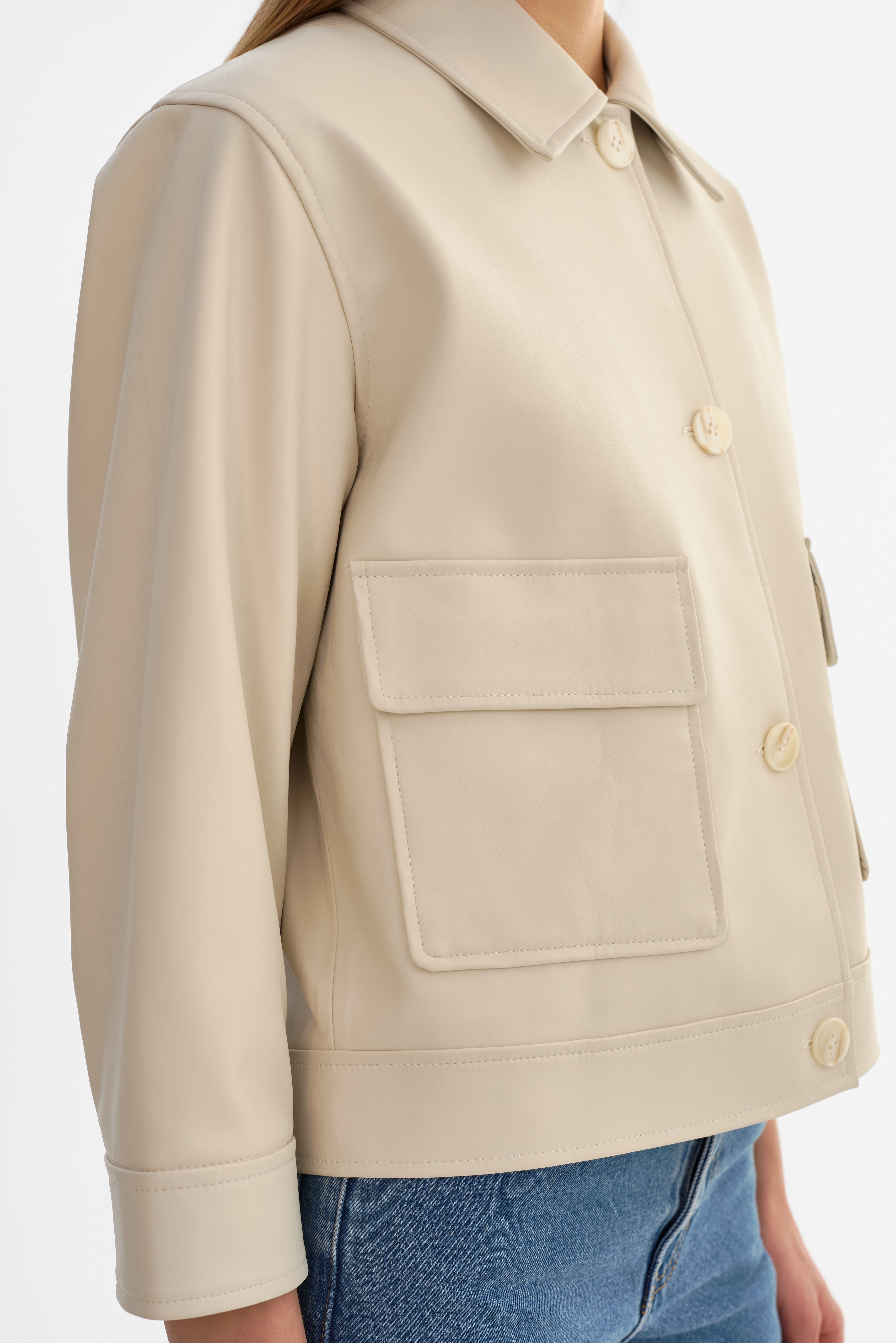 ELARA | Veste en similicuir