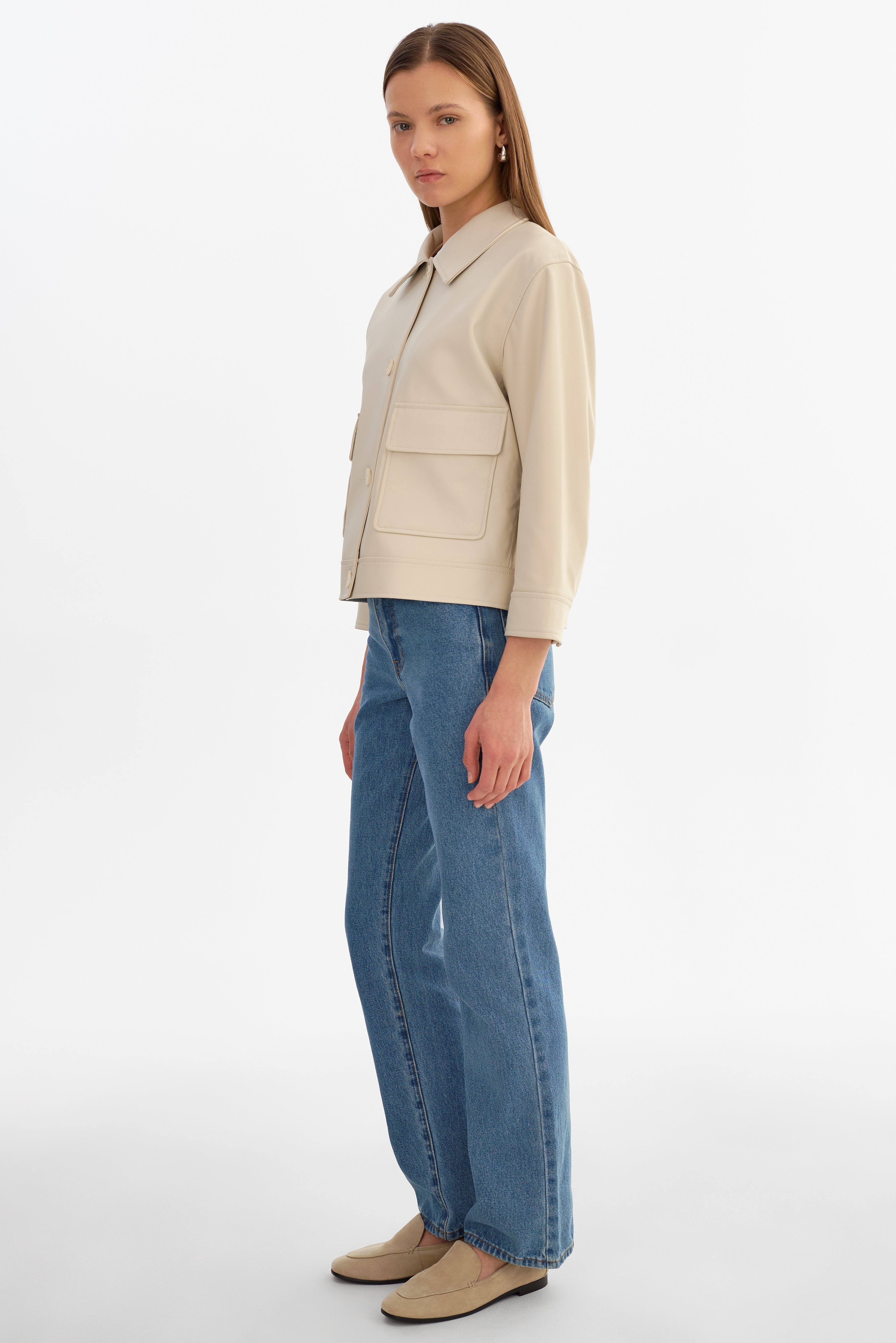 ELARA | Veste en similicuir