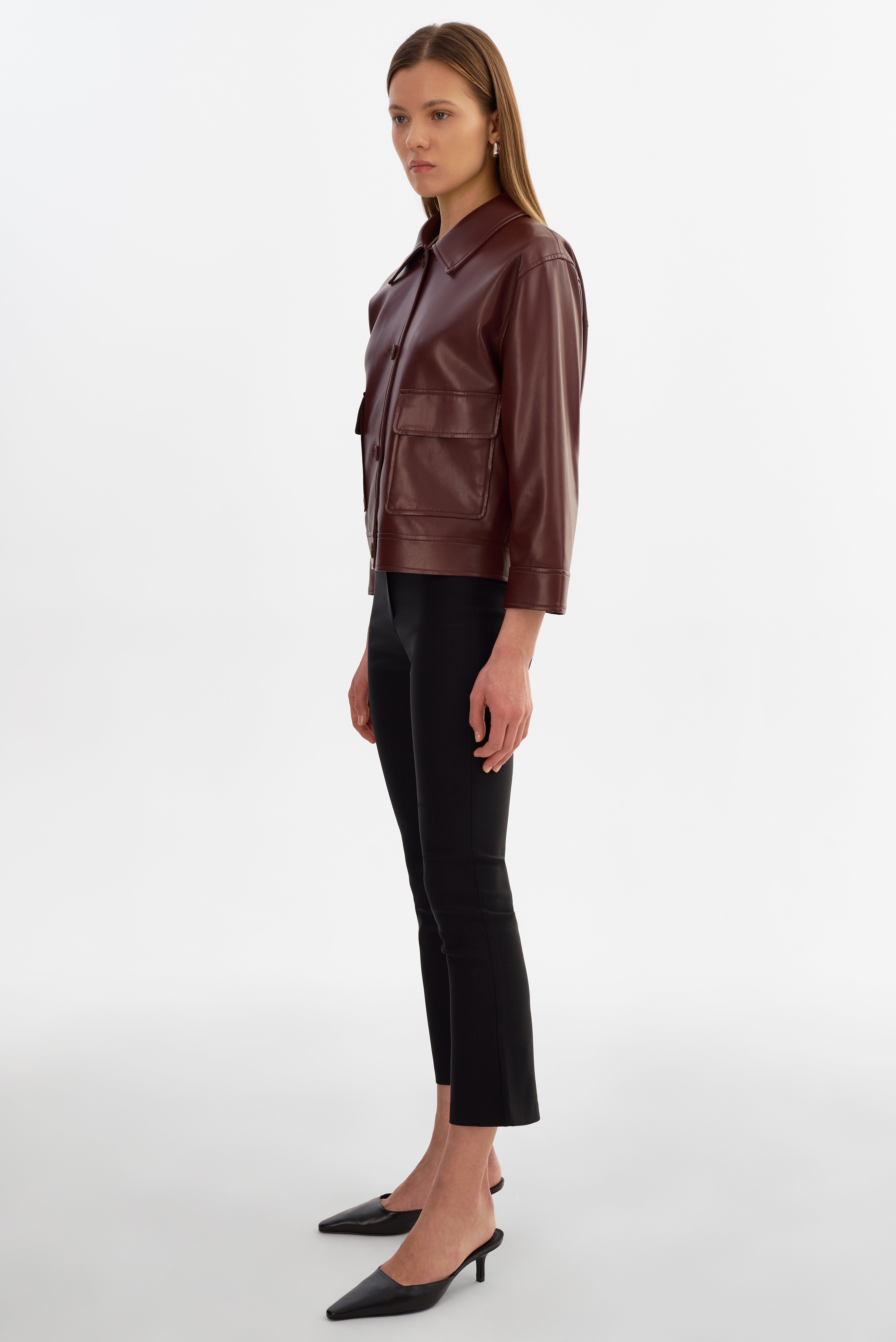 ELARA | Veste en similicuir