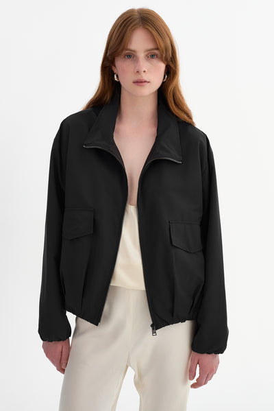 ELINDA | Funnel Neck Jacket