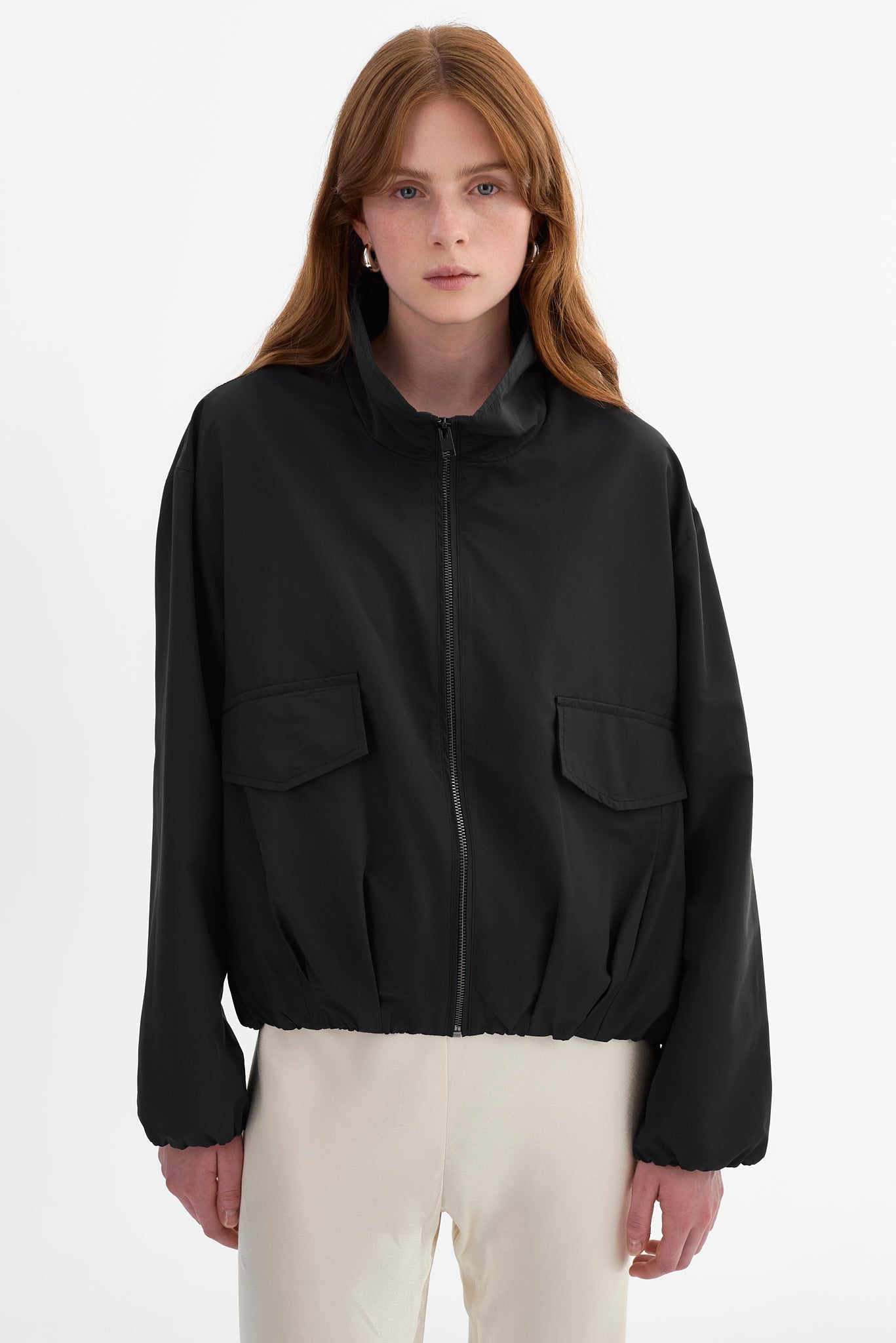 ELINDA | Funnel Neck Jacket