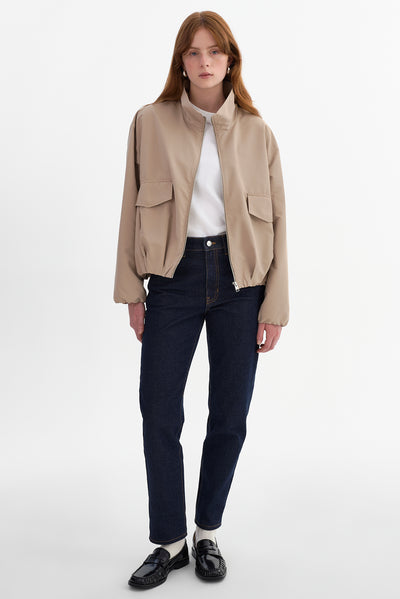 ELINDA | Funnel Neck Jacket