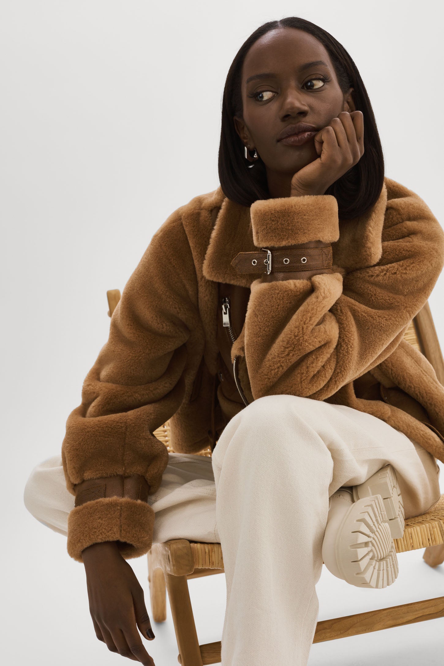 ELODY Faux Fur Jacket LAMARQUE