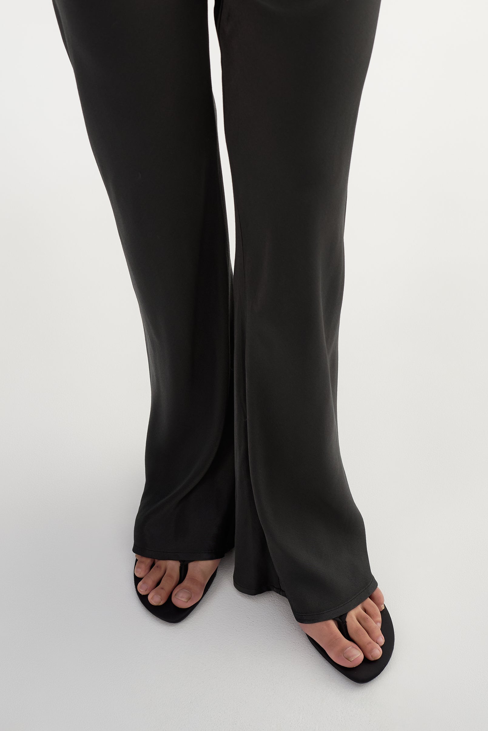 EMILE | Pantalon droit en satin
