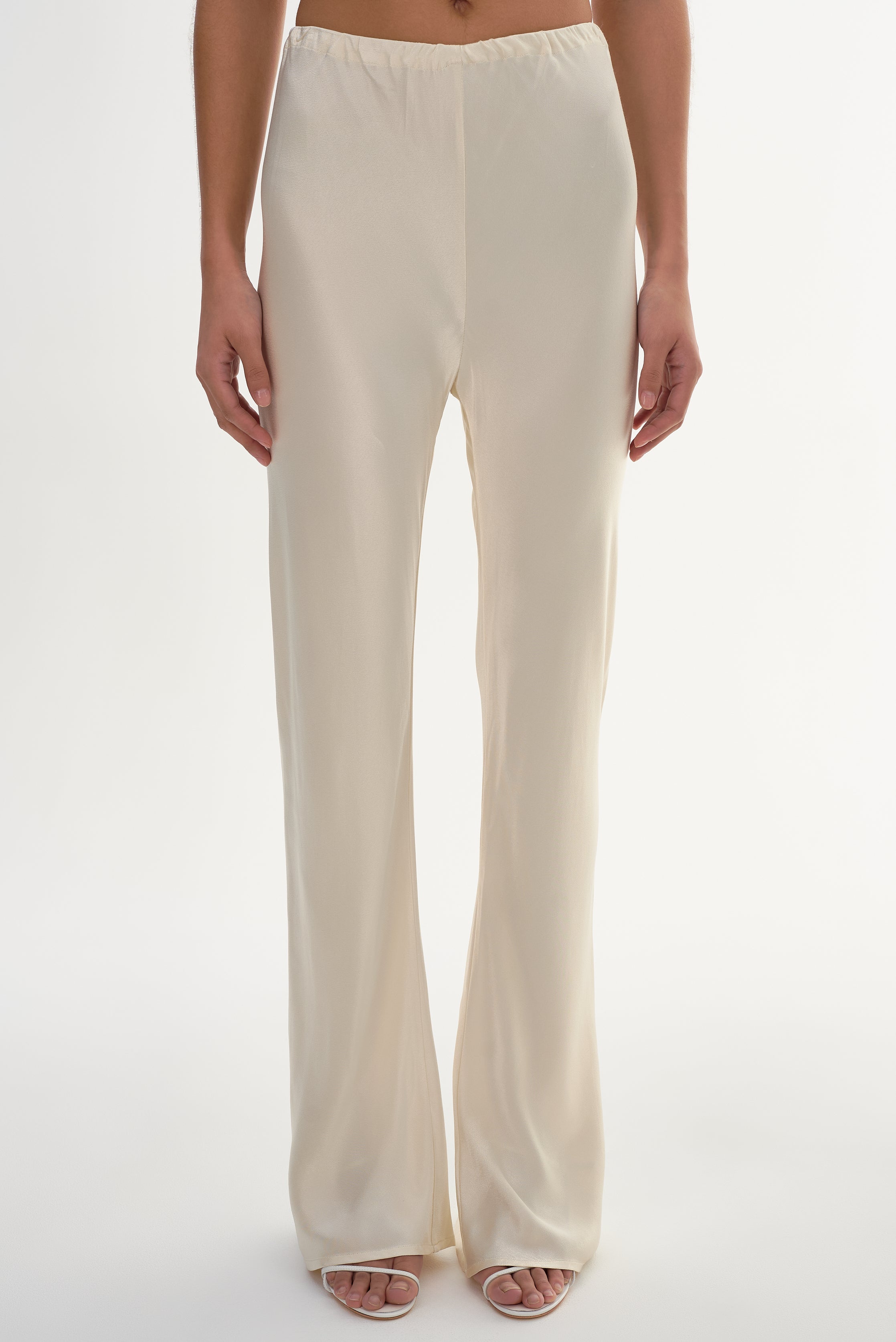 EMILE | Pantalon droit en satin