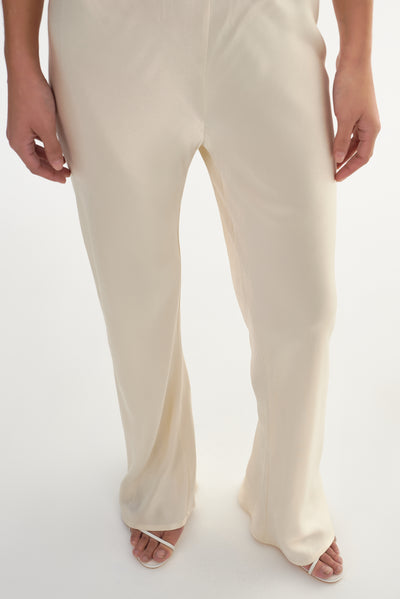 EMILE | Bias Cut Pull-on Satin Pants