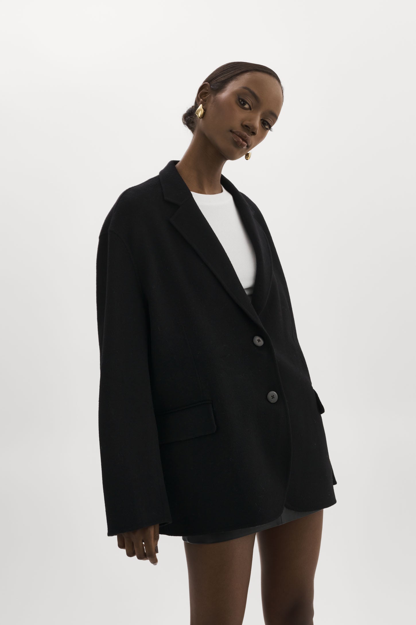 ENNIS | Blazer surdimensionné en laine