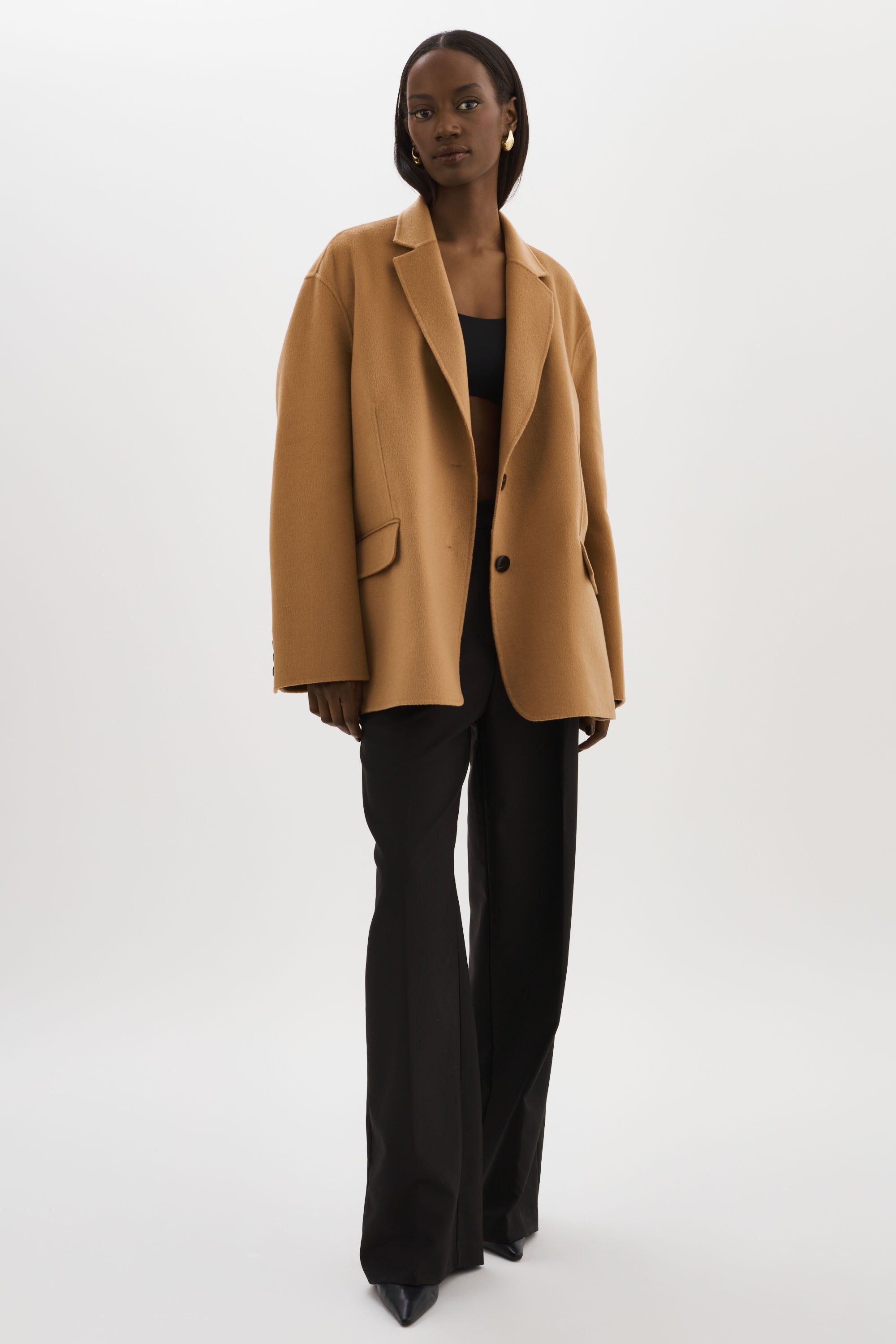 ENNIS | Blazer surdimensionné en laine
