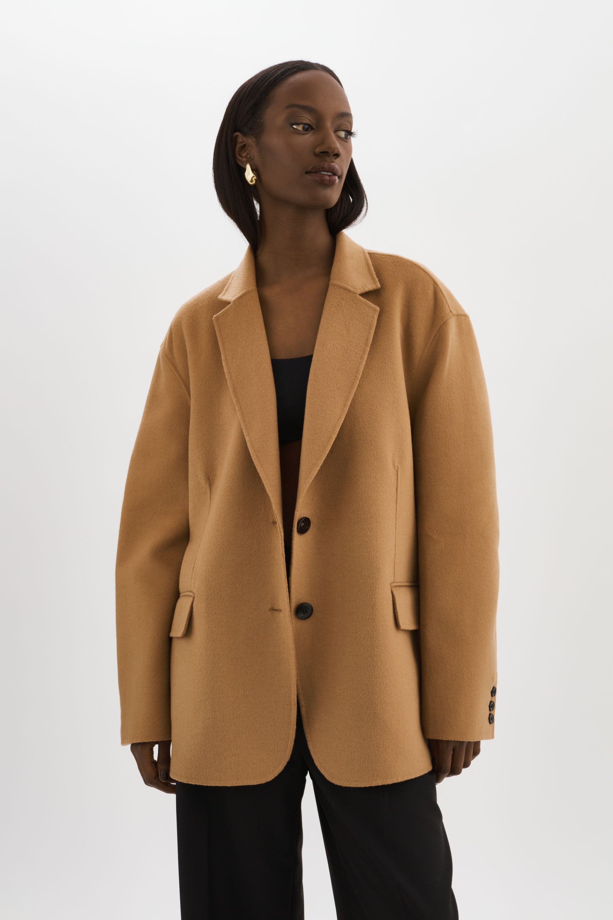 ENNIS | Blazer surdimensionné en laine