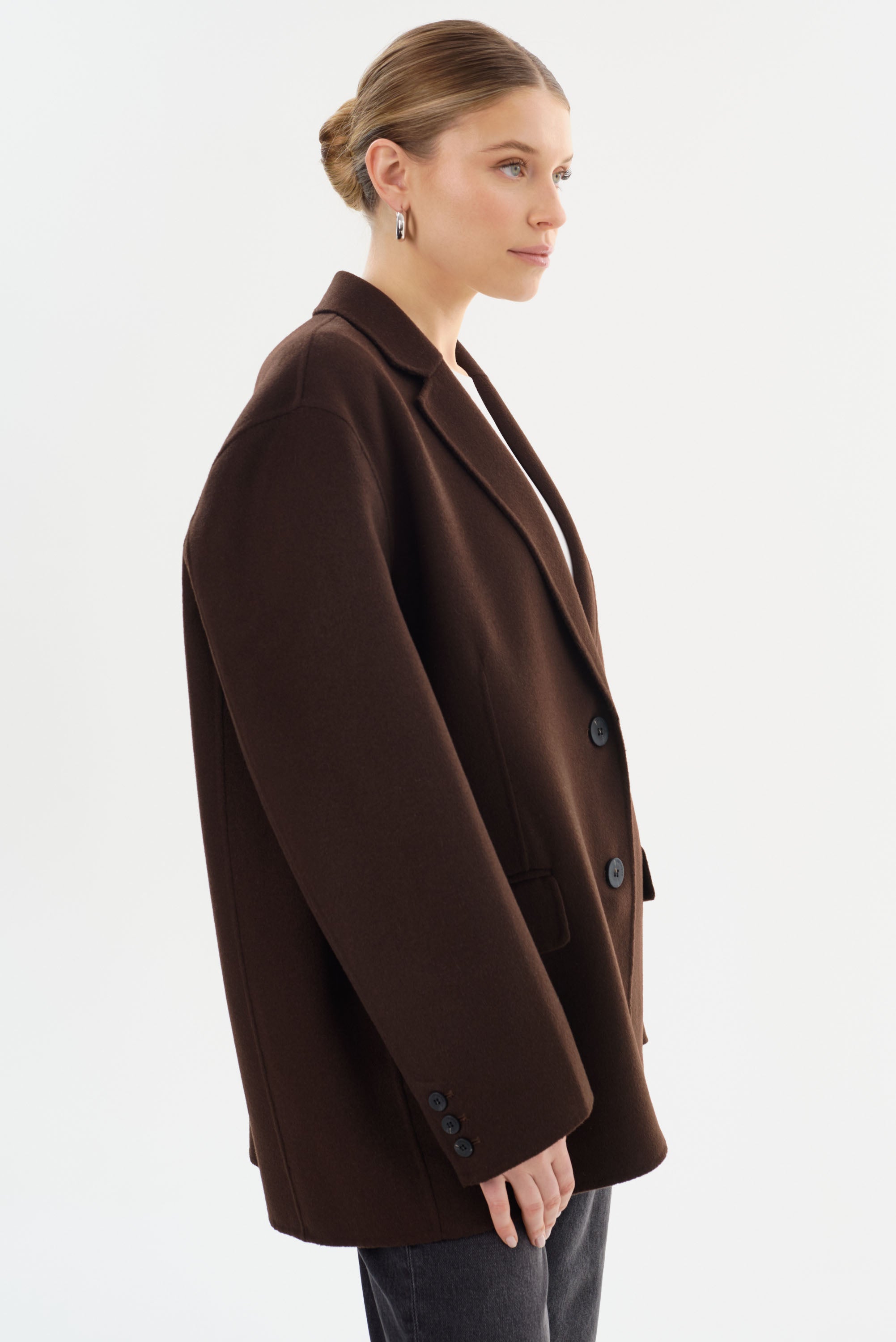 ENNIS | Blazer surdimensionné en laine