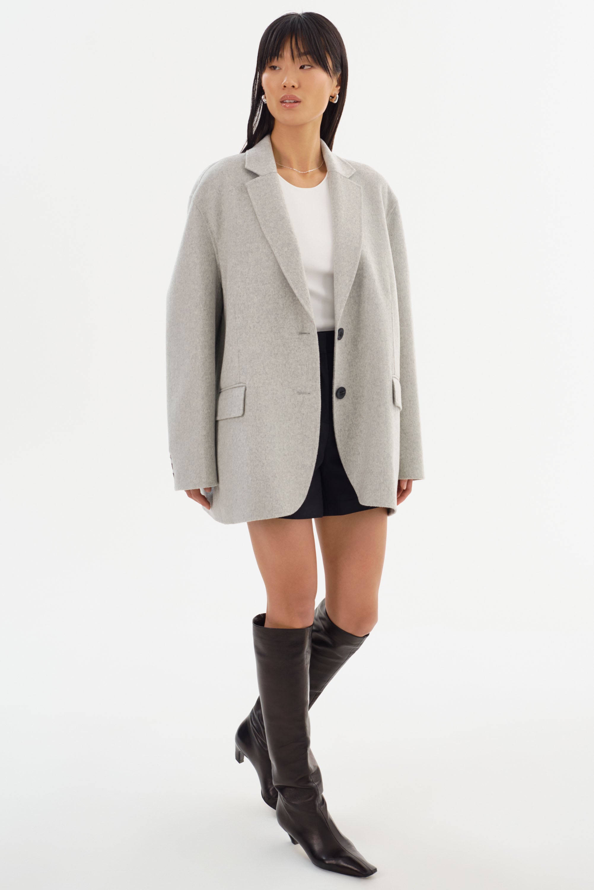 ENNIS | Blazer surdimensionné en laine
