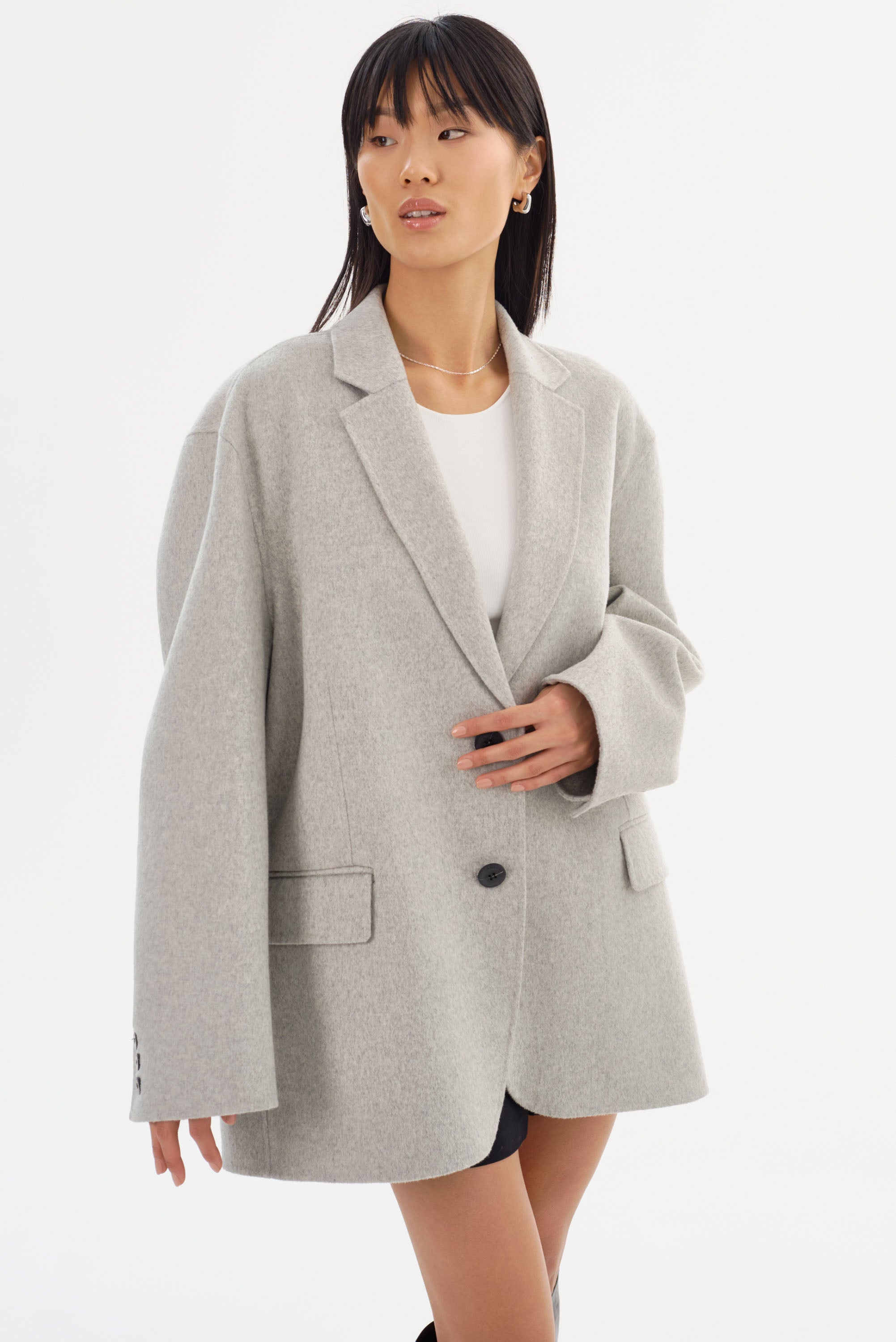 ENNIS | Blazer surdimensionné en laine