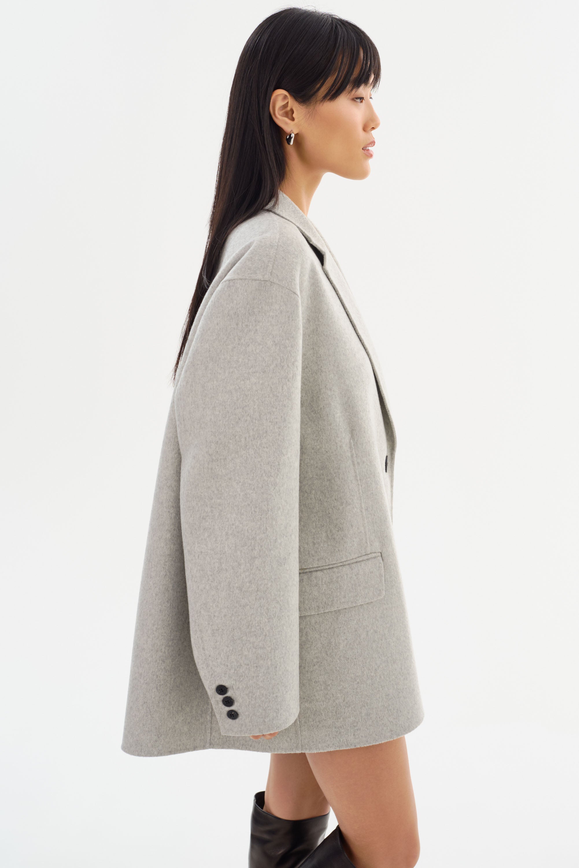 ENNIS | Blazer surdimensionné en laine