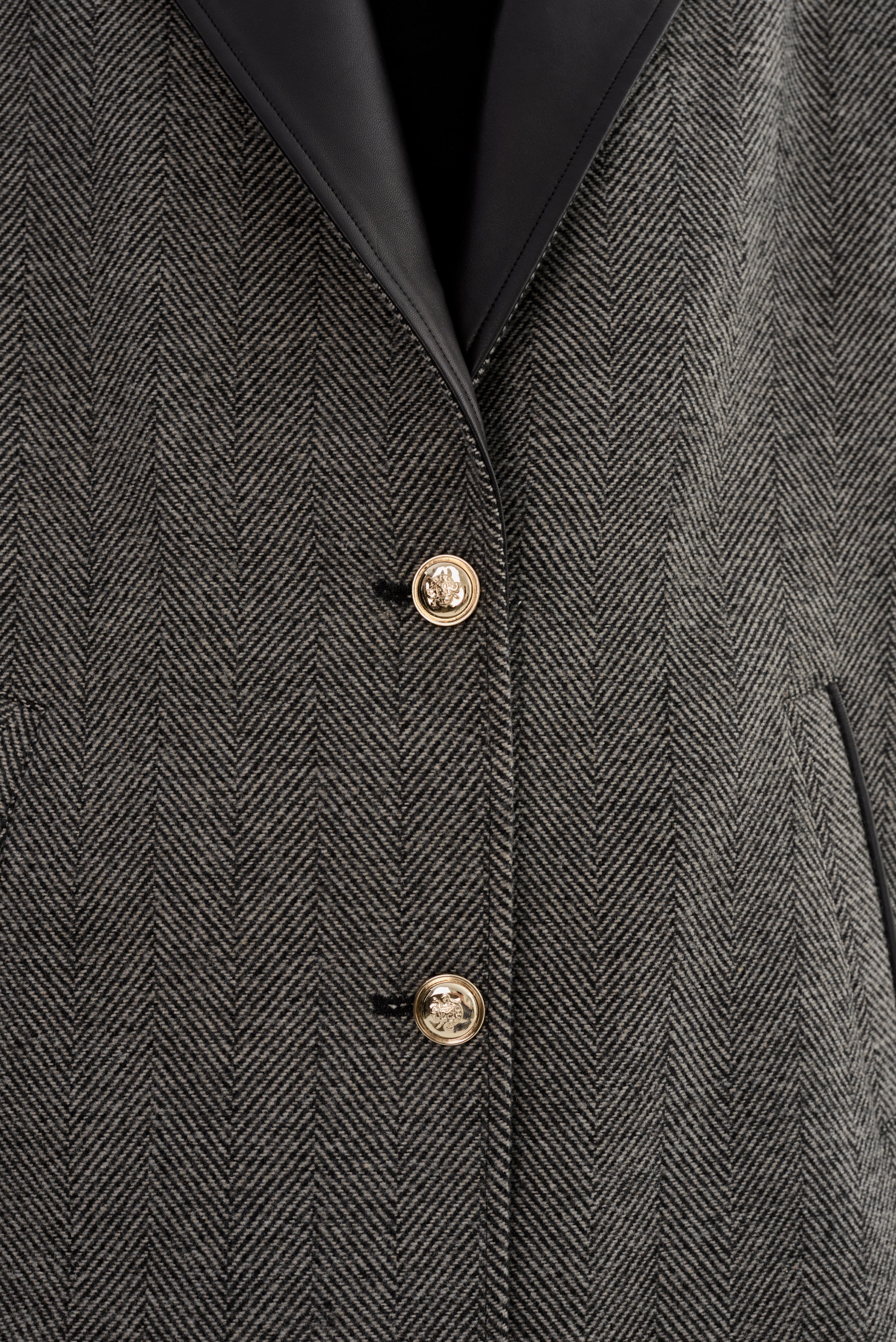 EVIE | Herringbone Blazer