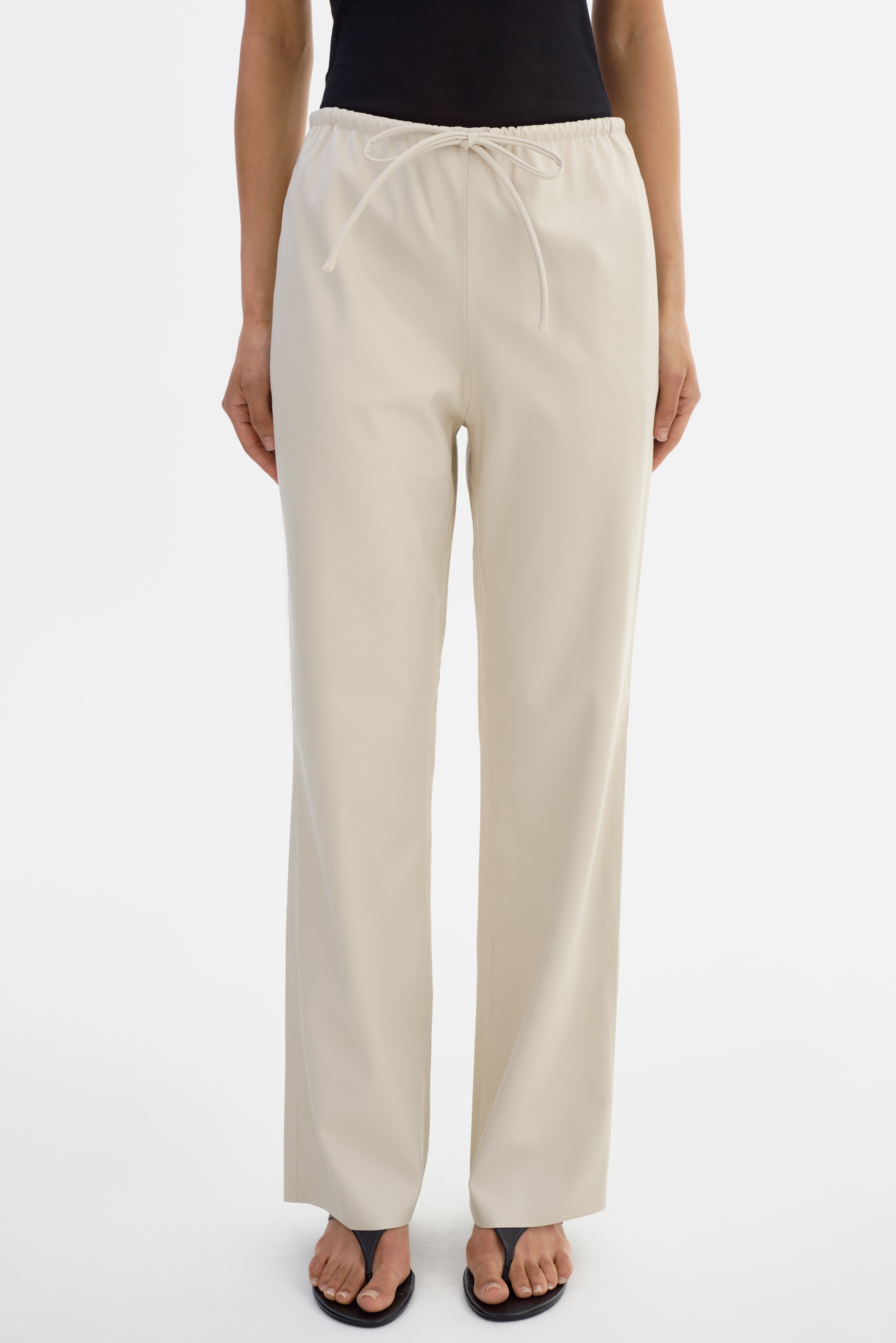 FAITH | Faux Leather Relaxed Pants