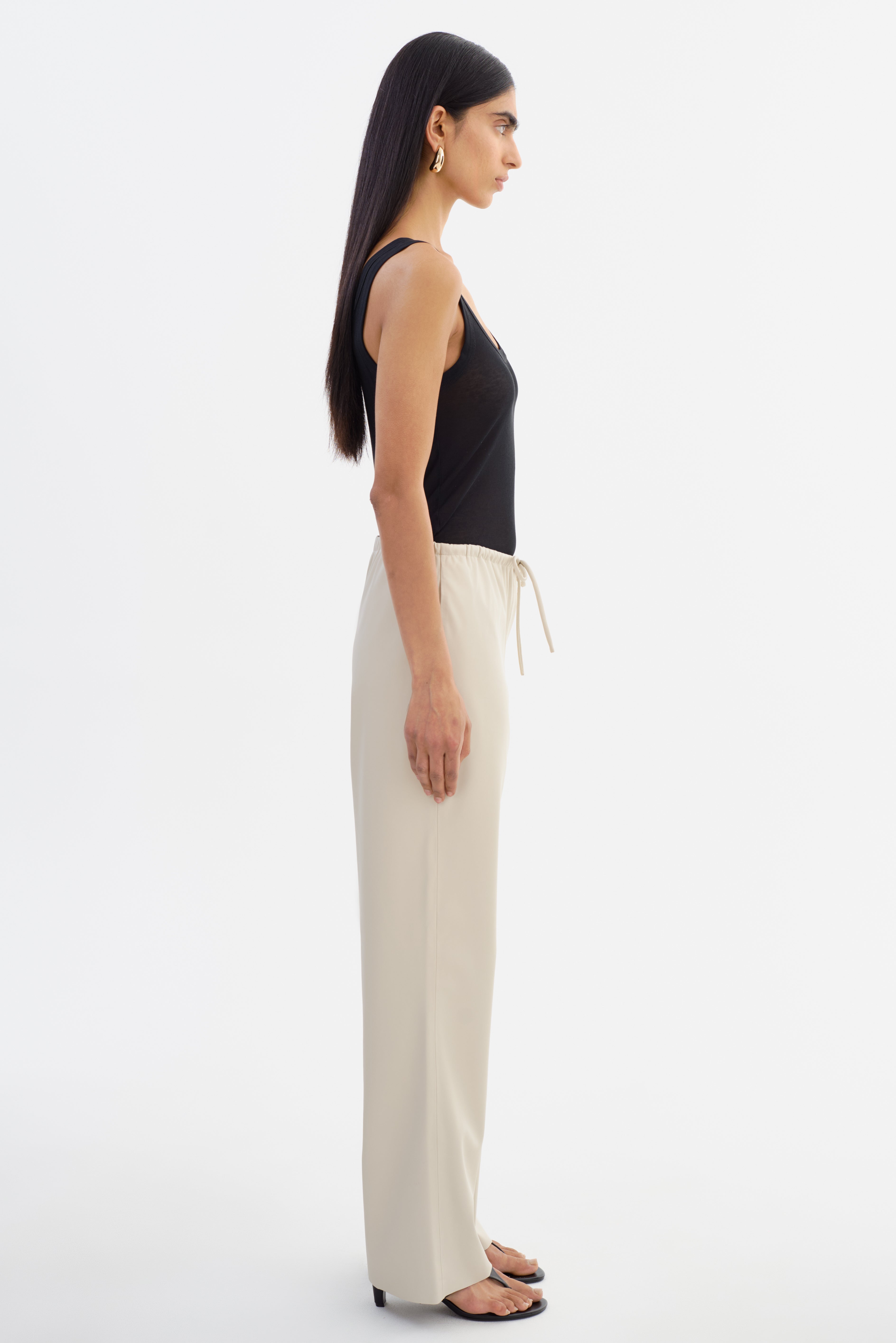 FAITH | Faux Leather Relaxed Pants
