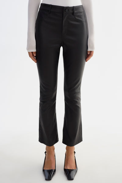 FARIS | Stretch Leather Pants