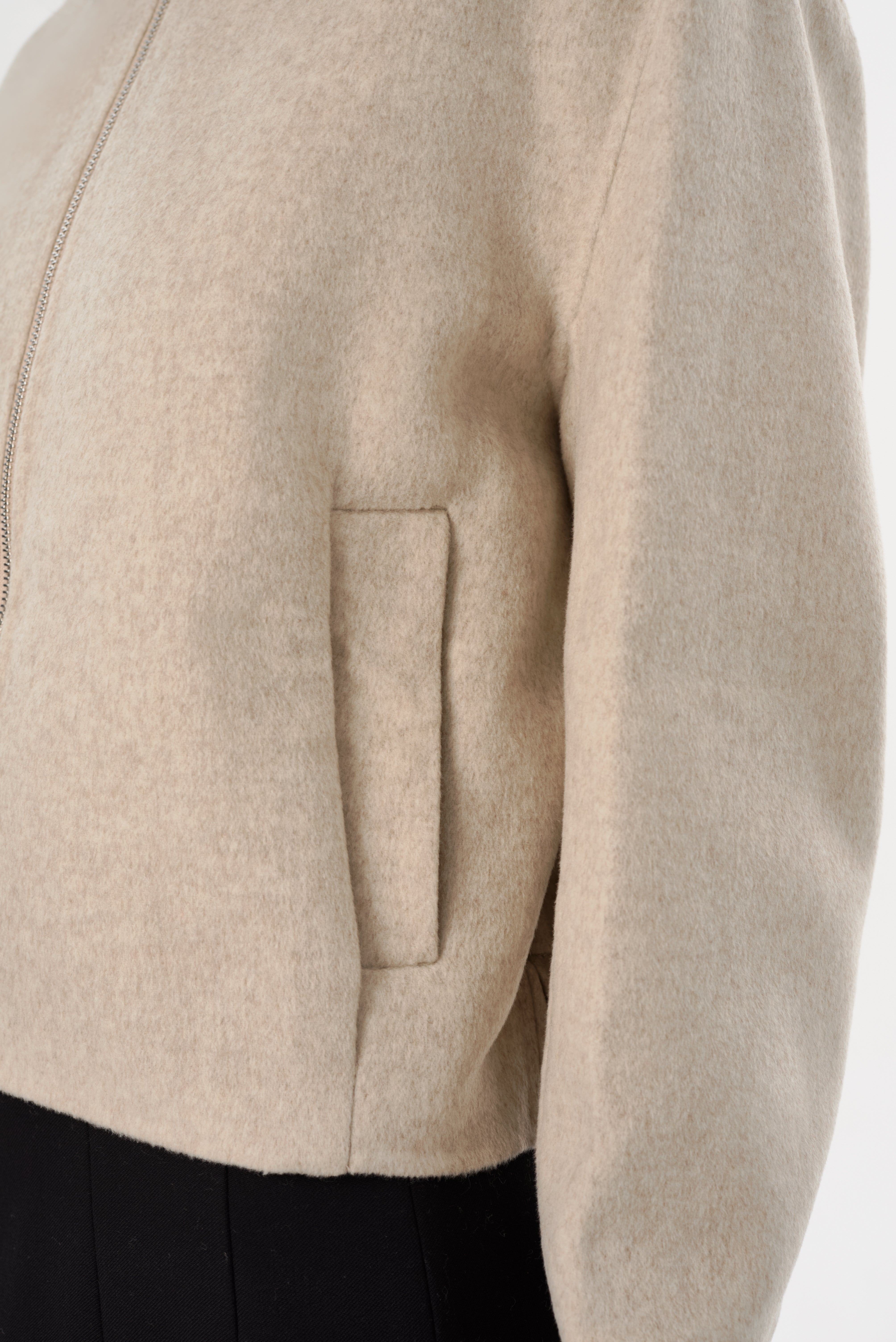 FAY | Blouson aviateur en laine double face