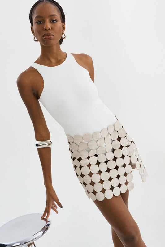 FENNA | Multi Circle Mini Skirt