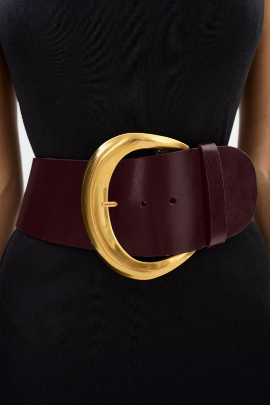 FLORENCE | Large Gold Buckle Belt