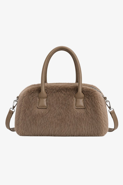 FLOR | Mini Faux Fur Crossbody Tote Bag