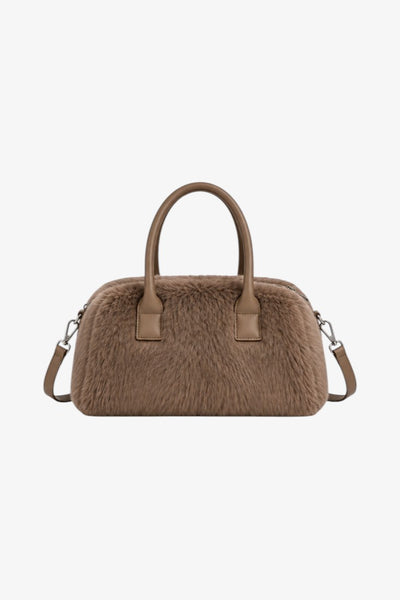 FLOR | Mini Faux Fur Crossbody Tote Bag