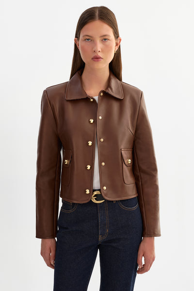 FRANCESCA | Leather Jacket