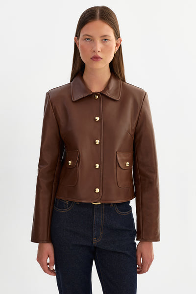 FRANCESCA | Leather Jacket