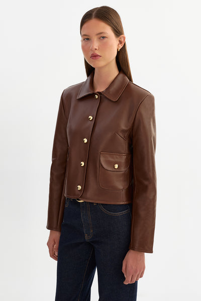 FRANCESCA | Leather Jacket