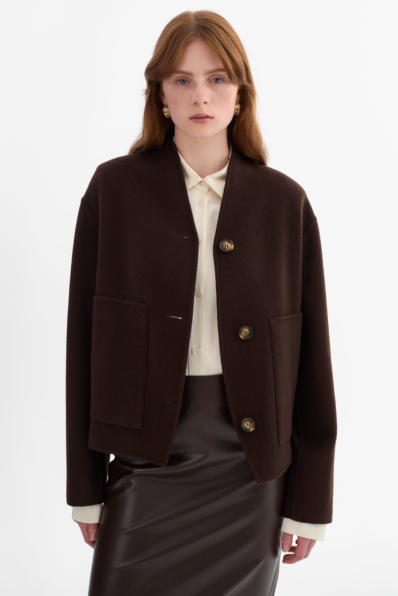 HANIA | Reversible Wool Jacket