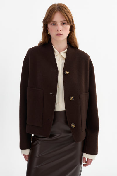 HANIA | Reversible Wool Jacket