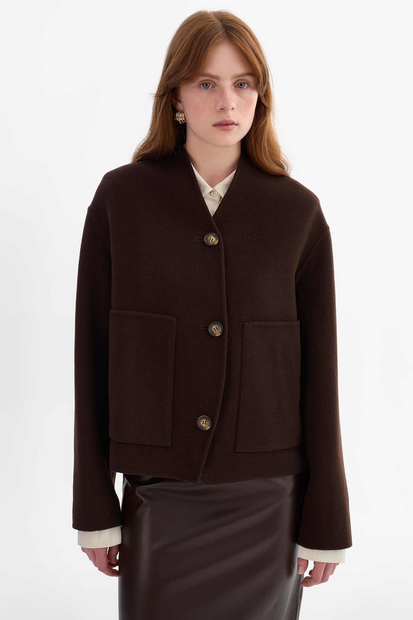 HANIA | Reversible Wool Jacket