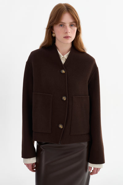 HANIA | Reversible Wool Jacket